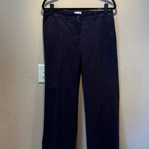 J Jill Live in Chino Pants Navy Blue